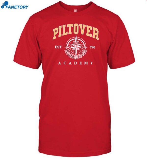 Piltover Academy University Est 790 Shirt