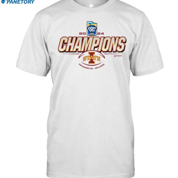 Pop-tarts Bowl Football Champions I-state 2024 Shirt