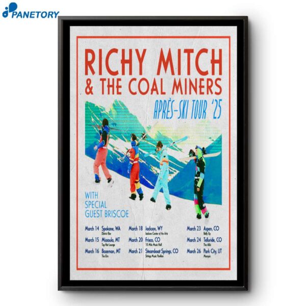 Richy Mitch & The Coal Miners Après-ski Tour 2025 Poster