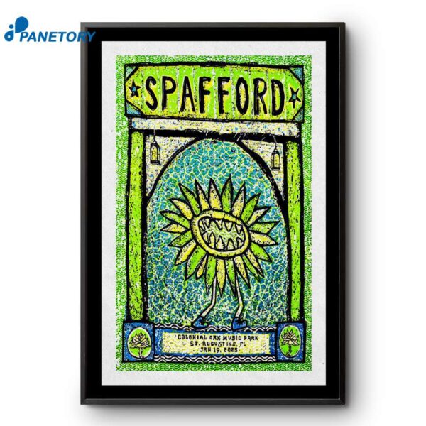 Spafford St. Augustine Fl Jan 19 2025 Poster