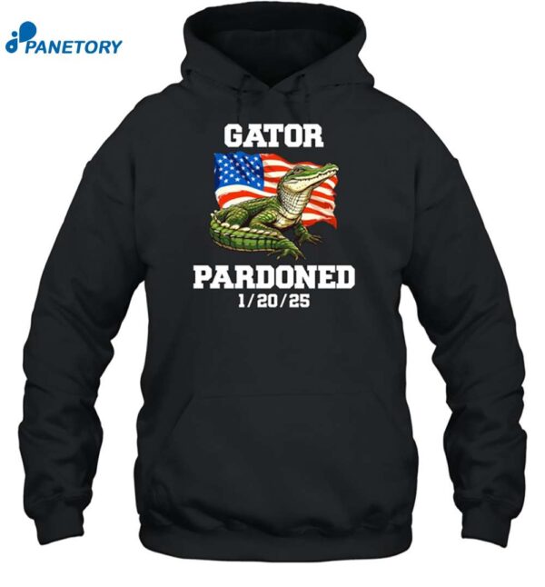 Trump Gator Pardoned 1-20-25 Shirt 2