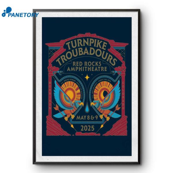 Turnpike Troubadours Morrison Co May 8-9 2025 Poster