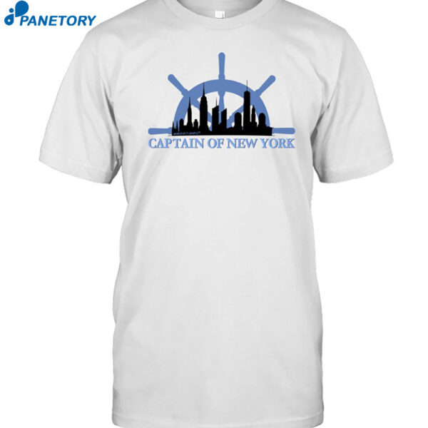 Worldoftshirts Captain Of New York Shirt