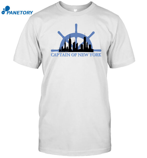 Worldoftshirts Captain Of New York Shirt