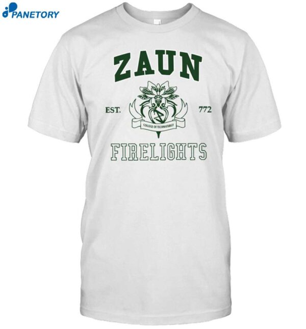 Zaun Firelights Est 772 Shirt