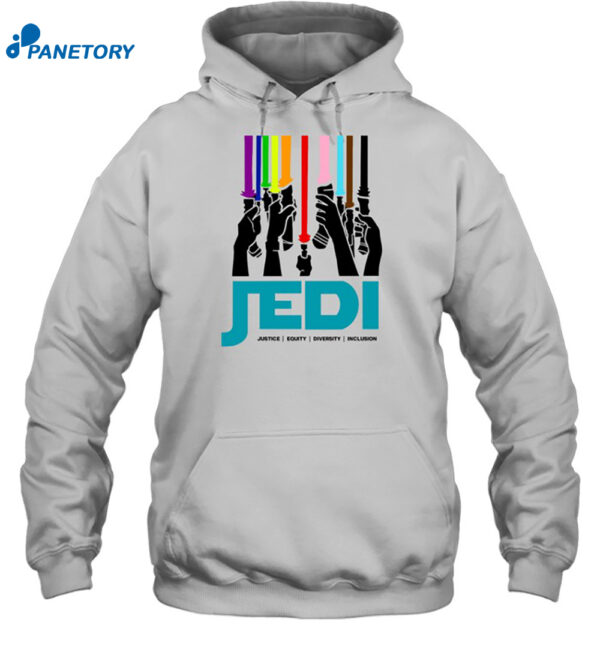 Mychal The Librarian Jedi Justice Equity Diversity Inclusion Shirt