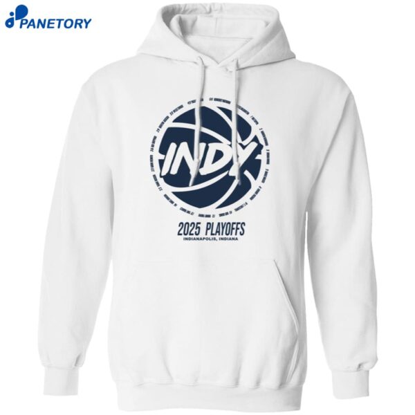 Caitlin Clark Pacers Hype Indy 2025 Playoffs Shirt 1