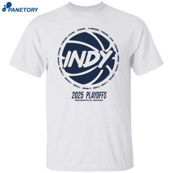 Caitlin Clark Pacers Hype Indy 2025 Playoffs Shirt