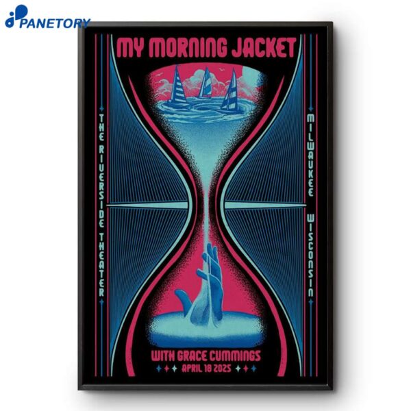 My Morning Jacket Milwaukee Wi April 18 2025 Poster