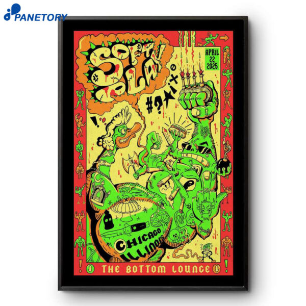 Soft Play The Bottom Lounge Chicago Il Apr 22 2025 Poster