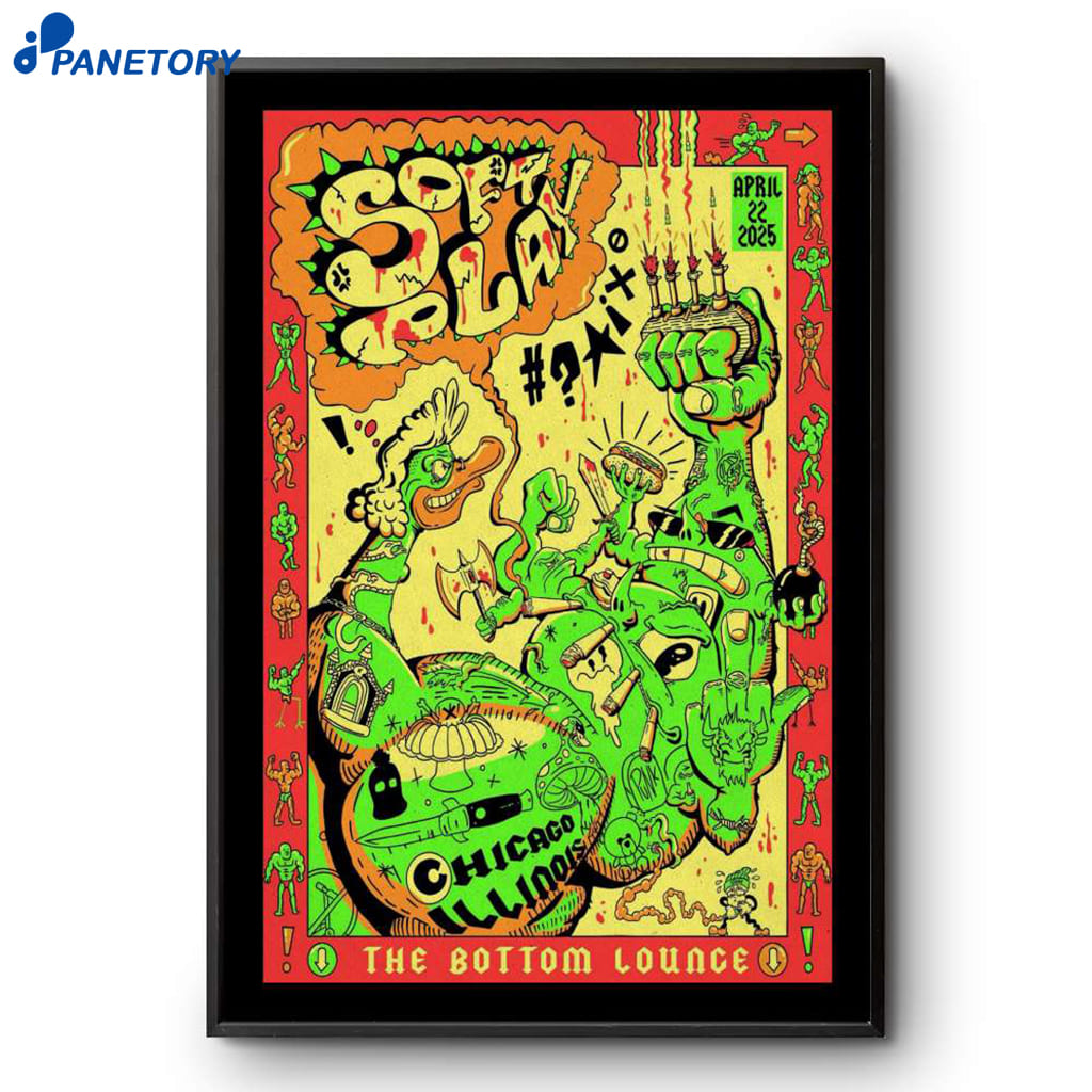 Soft Play The Bottom Lounge Chicago Il Apr 22 2025 Poster 2 Soft Play The Bottom Lounge Chicago Il Apr 22 2025 Poster