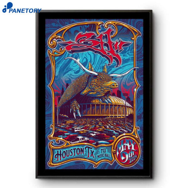 311 713 Music Hall In Houston Tx May 9 2025 Poster