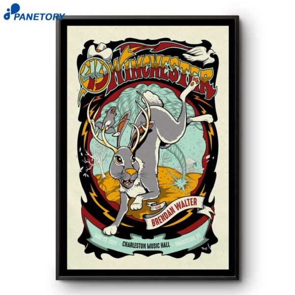 49 Winchester Charleston Music Hall Charleston SC May 23 2025 Poster