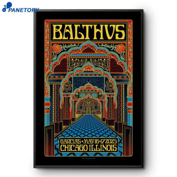 Balthvs May 16 17 2025 Chicago Il Poster