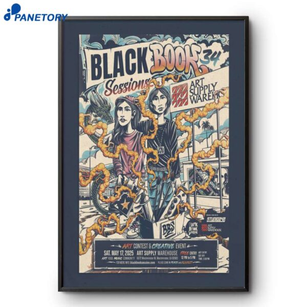 Black Book Sessions Westminster Ca May 17 2025 Poster