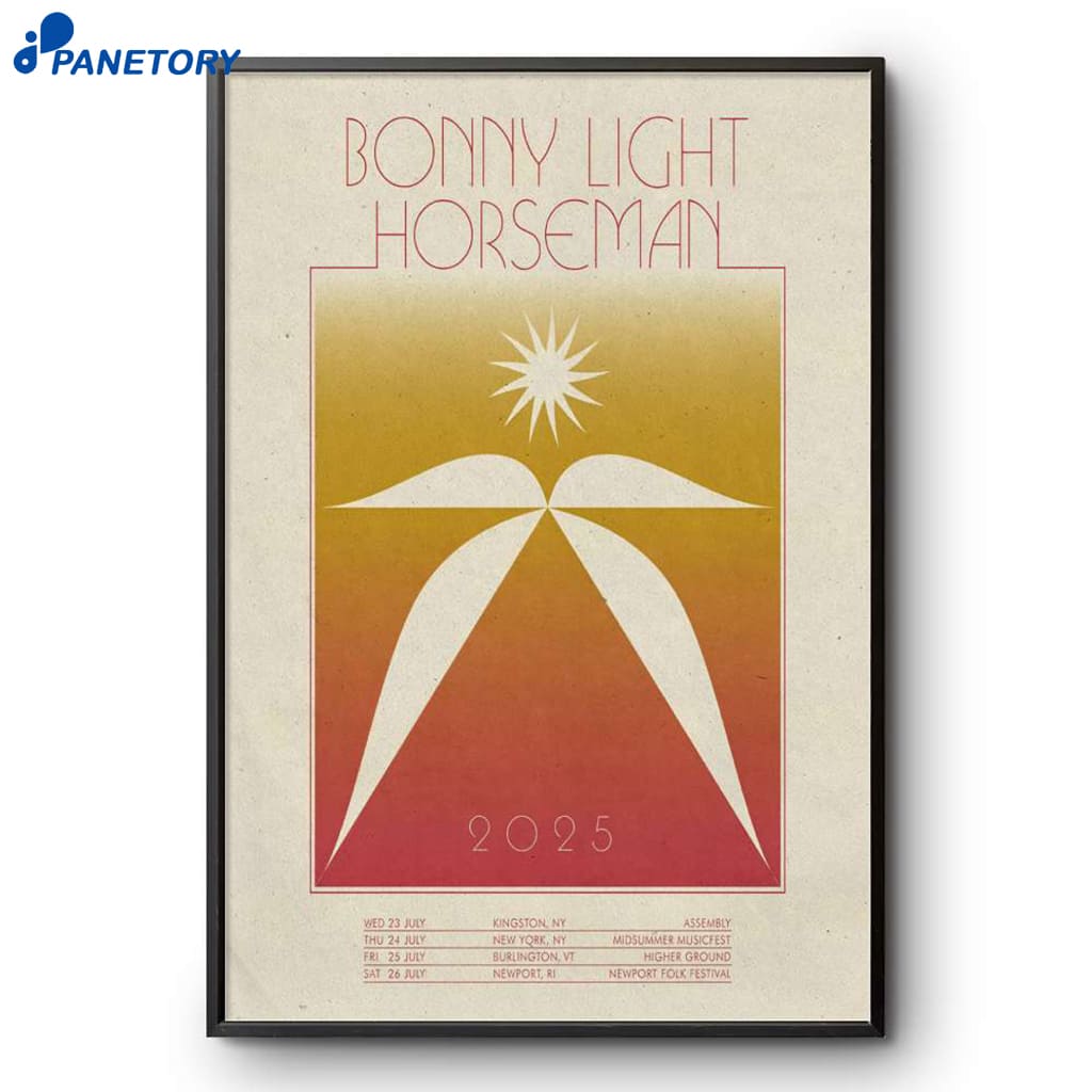 Bonny Light Horseman July 2025 Shows Poster 2 Bonny Light Horseman July 2025 Shows Poster