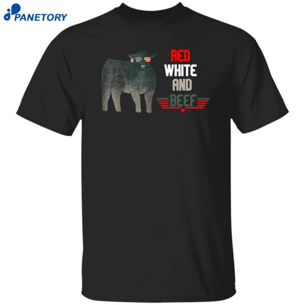Cattle Red White And Beef Shirt