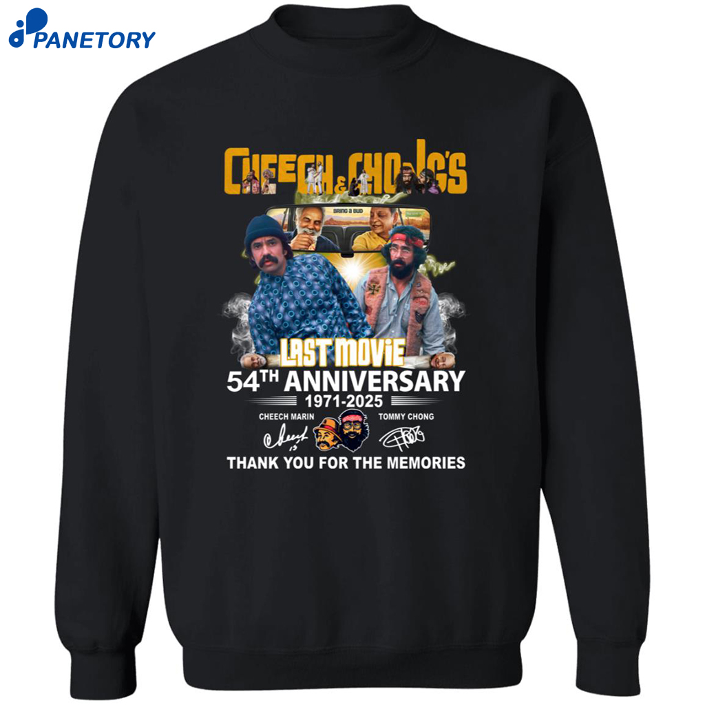 Cheech And Chong’s Last Movie 54th Anniversary 1971-2025 Shirt 6 Cheech And Chong’s Last Movie 54th Anniversary 1971-2025 Shirt 2