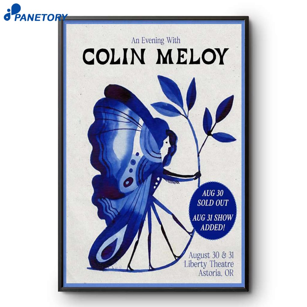Colin Meloy In Astoria Or Aug 30-31 2025 Poster 2 Colin Meloy In Astoria Or Aug 30-31 2025 Poster