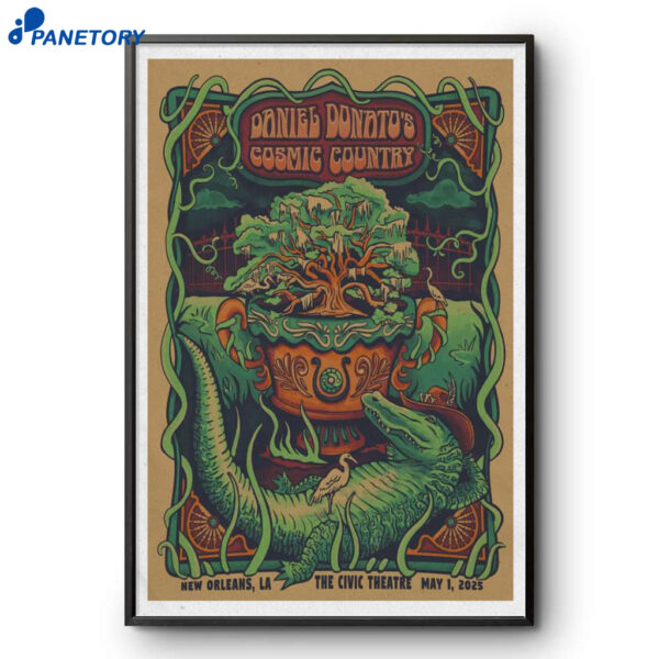 Daniel Donato New Orleans La May 1 2025 Poster