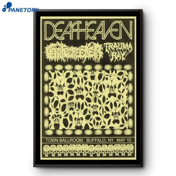 Deafheaven Town Ballroom Buffalo Ny May 10 2025 Poster