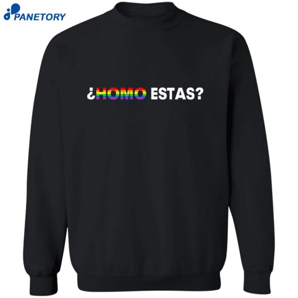 Homo Estas Shirt 2