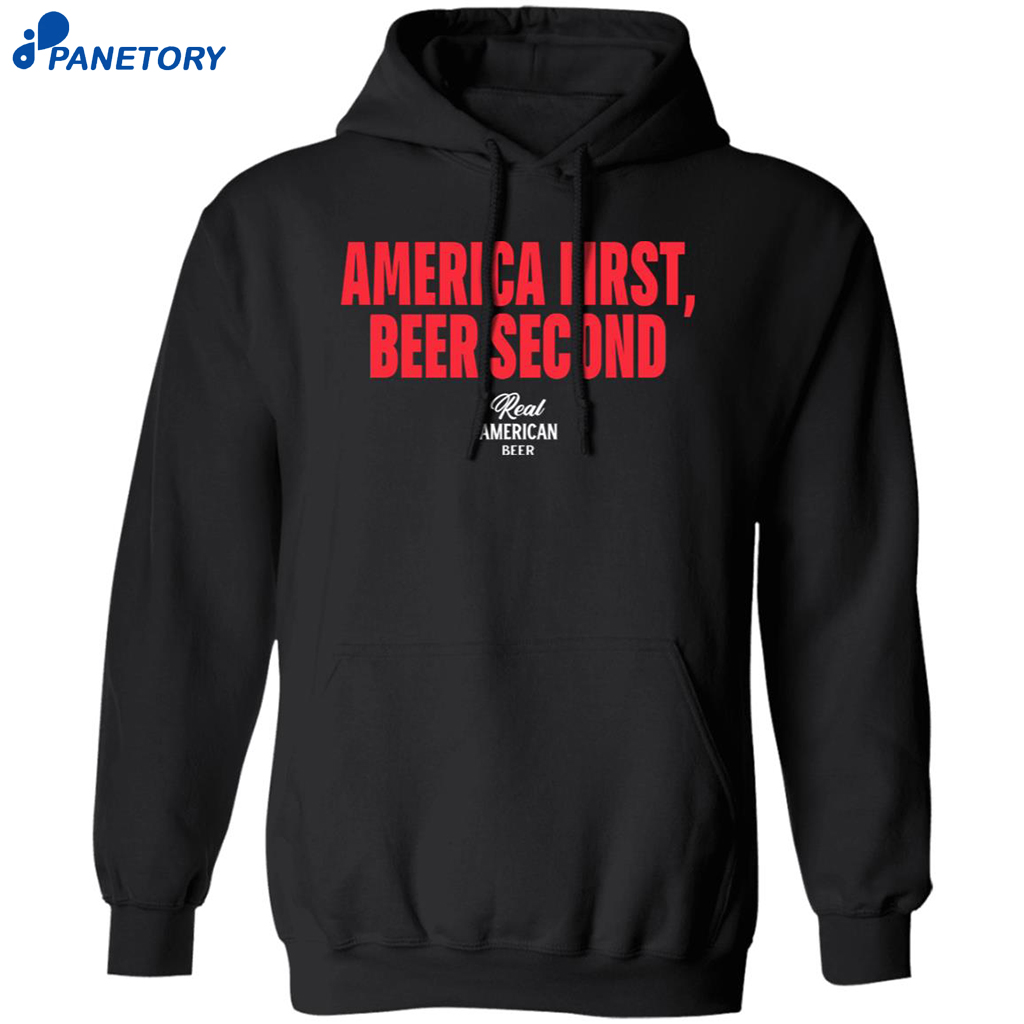 Hulk Hogan Real American Beer America First Beer Second Shirt 7 Hulk Hogan Real American Beer America First Beer Second Shirt 1