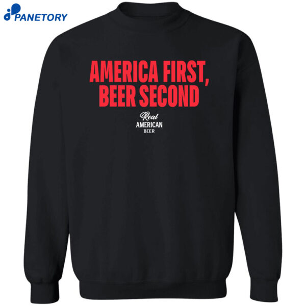 Hulk Hogan Real American Beer America First Beer Second Shirt 2