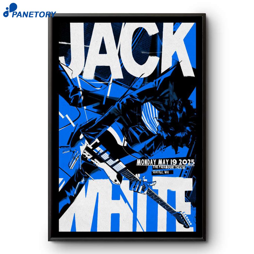 Jack White Seattle Wa Event May 19 2025 Poster 2 Jack White Seattle Wa Event May 19 2025 Poster