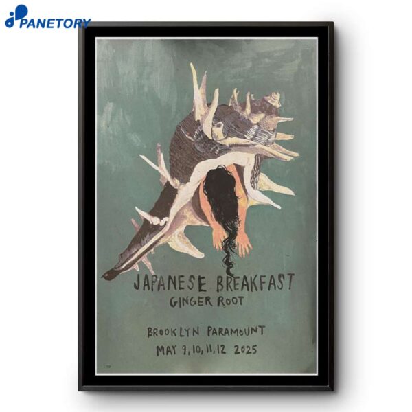 Japanese Breakfast May 12 2025 Brooklyn Ny Poster