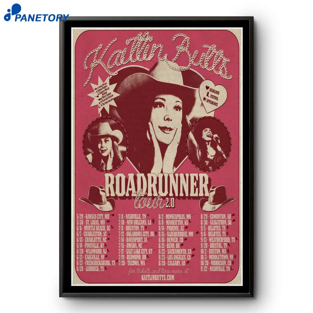Kaitlin Butts The Roadrunner 2.0 2025 Poster 2 Kaitlin Butts The Roadrunner 2.0 2025 Poster