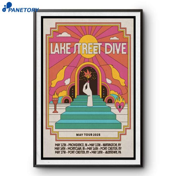 Lake Street Dive May Tour 2025 Poster