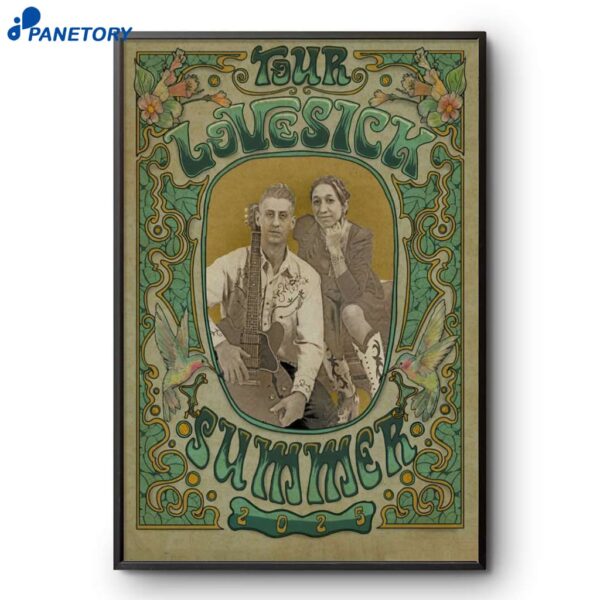 Lovestick Summer Tour 2025 Poster