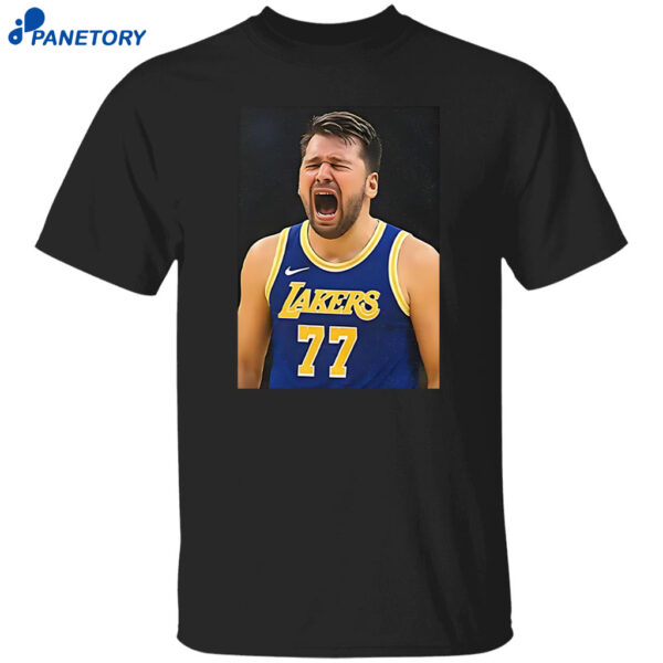 Luka Doncic Crying Meme Shirt