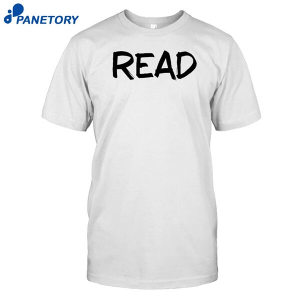 Marc Lamont Hill Wearing Read Shirt