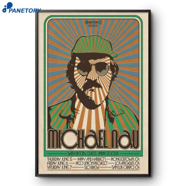 Michael Nau Los Angeles CA June 6 2025 Poster