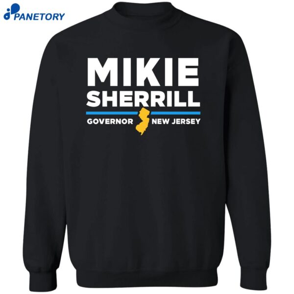 Mikie Sherrill Governor New Jersey 2025 Shirt 2