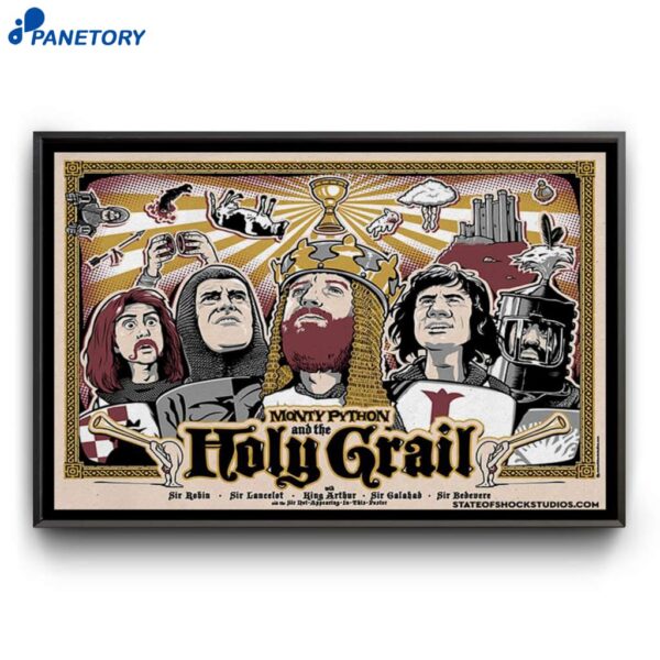 Monty Python Holy Grail Lancelot 2025 Poster