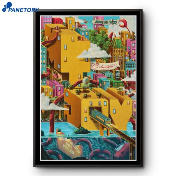 Mt. Joy Merriweather Post Pavilion Columbia MD June 13 2025 Poster
