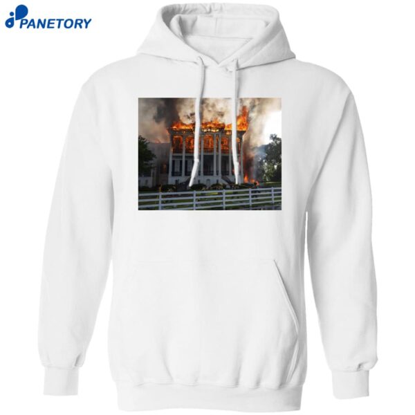 Nottoway Plantation Fire Shirt 1