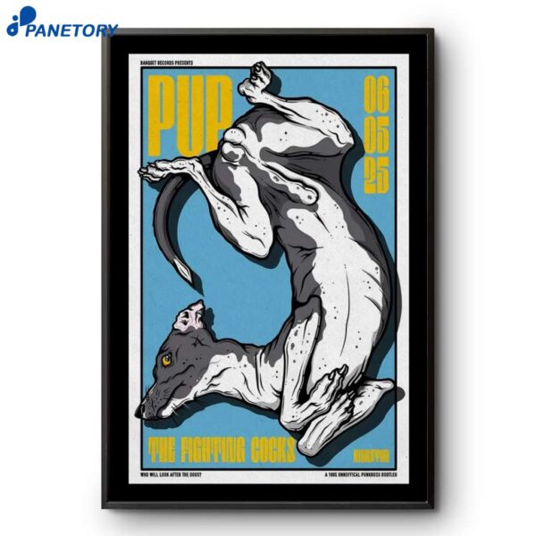 Pup At The Fighting Cocks In Kingston Upon Thames UK May 06 2025 Poster