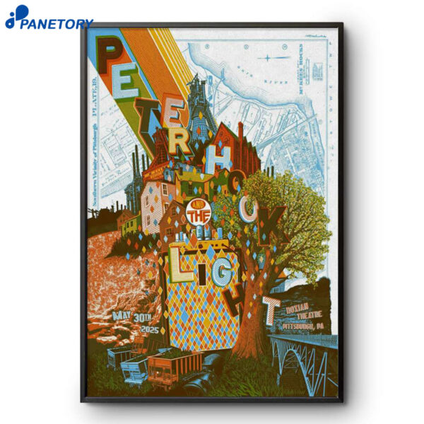 Peter Hook And The Light Pittsburgh PA May 30 2025 Poster