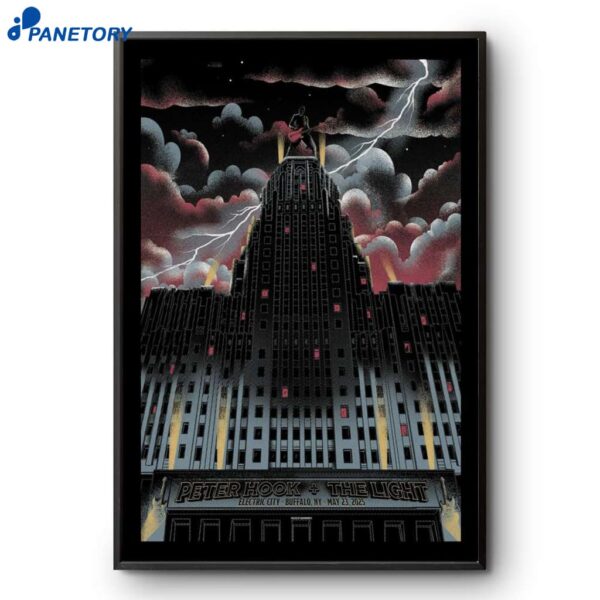 Peter Hook & The Light Buffalo New York May 23 2025 Poster