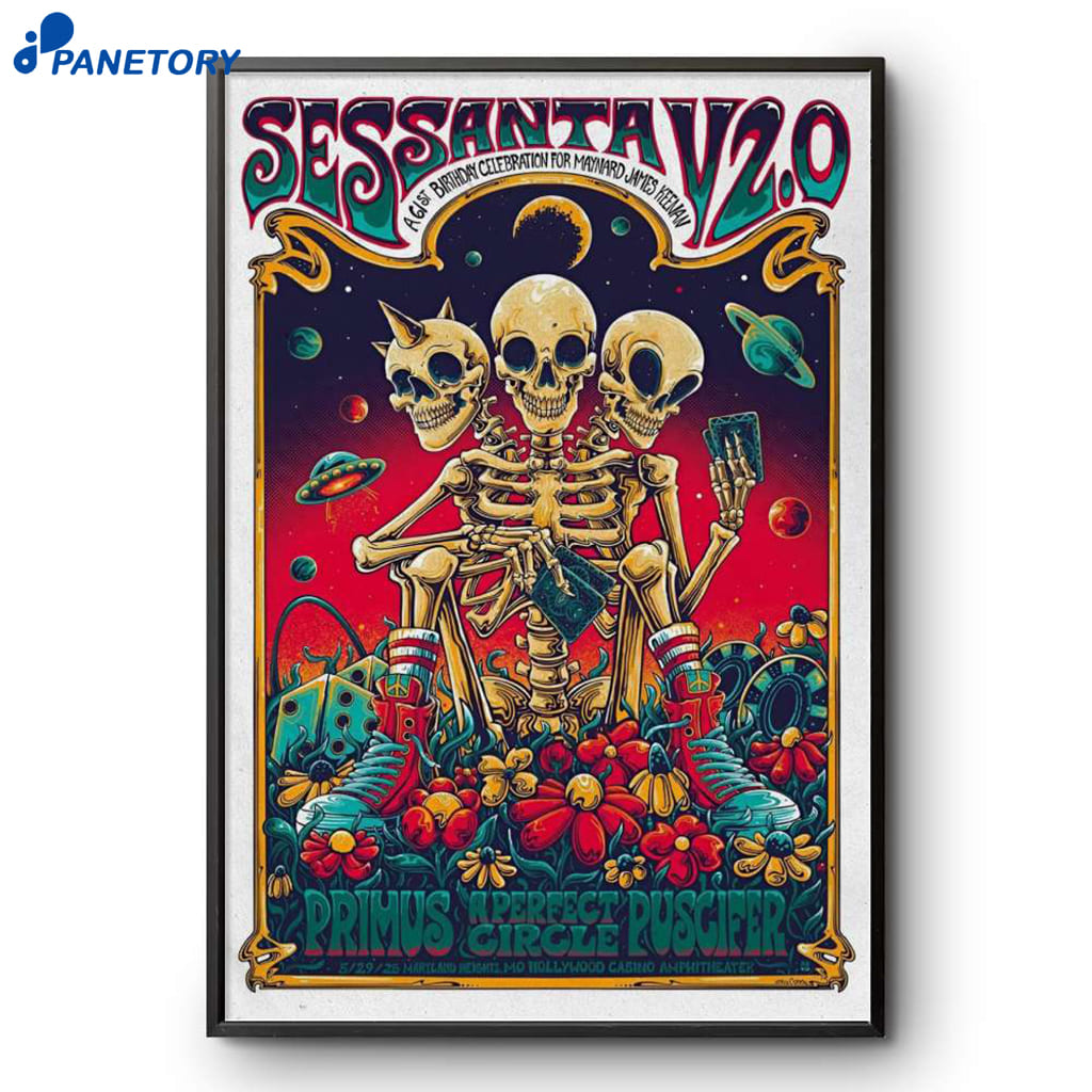 Sessanta Hollywood Casino Amphitheater May 29 2025 Poster 2 Sessanta Hollywood Casino Amphitheater May 29 2025 Poster