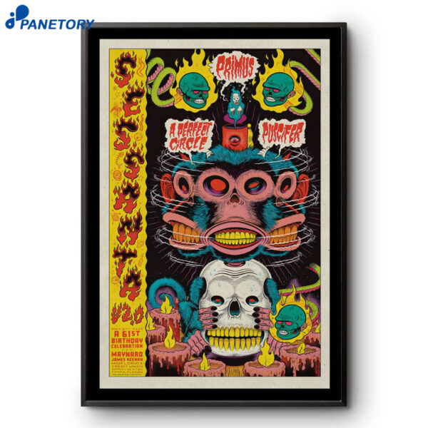 Sessanta Midflorida Credit Union Amphitheatre May 8 2025 Tampa FL Poster