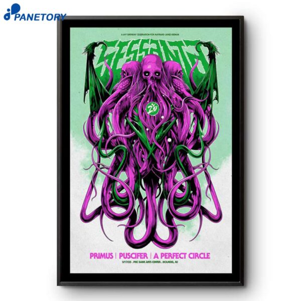 Sessanta Pnc Bank Arts Center Holmdel NJ May 17 2025 Poster