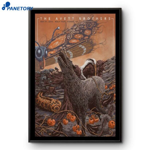 The Avett Brothers Event Vienna May 31 2025 Poster