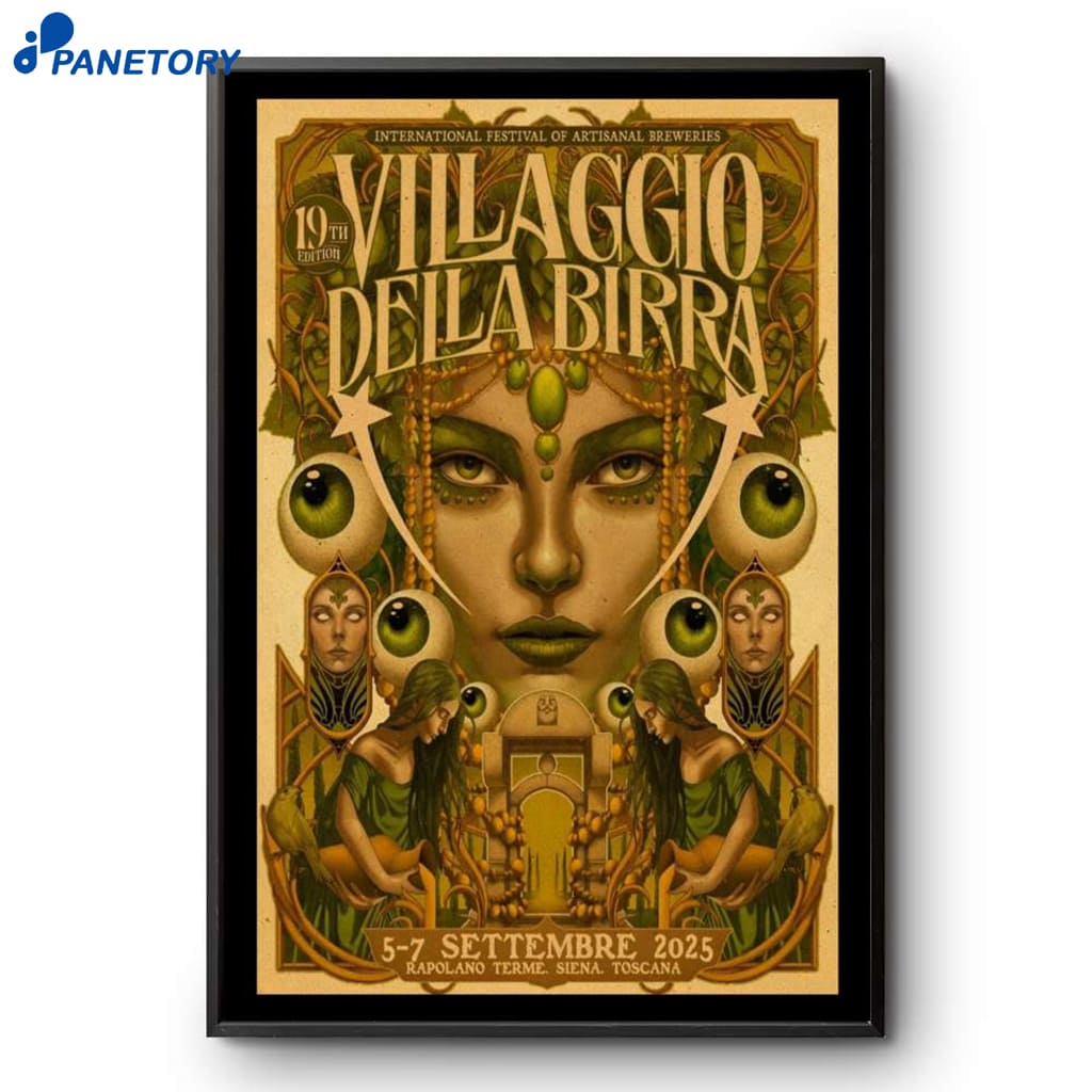 Villaggio Della Birra Rapolano Terme Siena Toscana Sept 5-7 2025 Poster 2 Villaggio Della Birra Rapolano Terme Siena Toscana Sept 5-7 2025 Poster