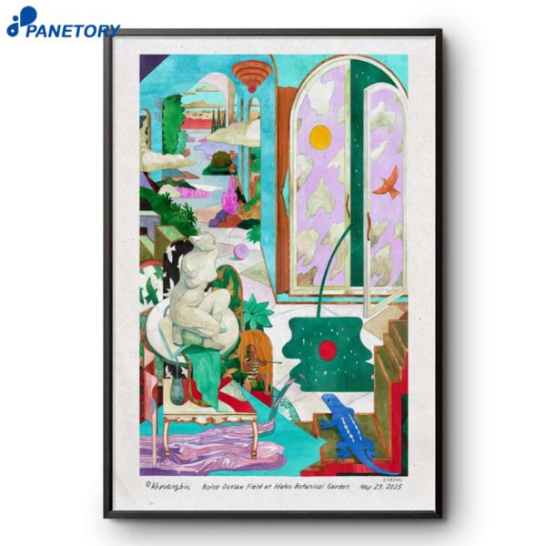 Khruangbin Boise ID May 29 2025 Poster