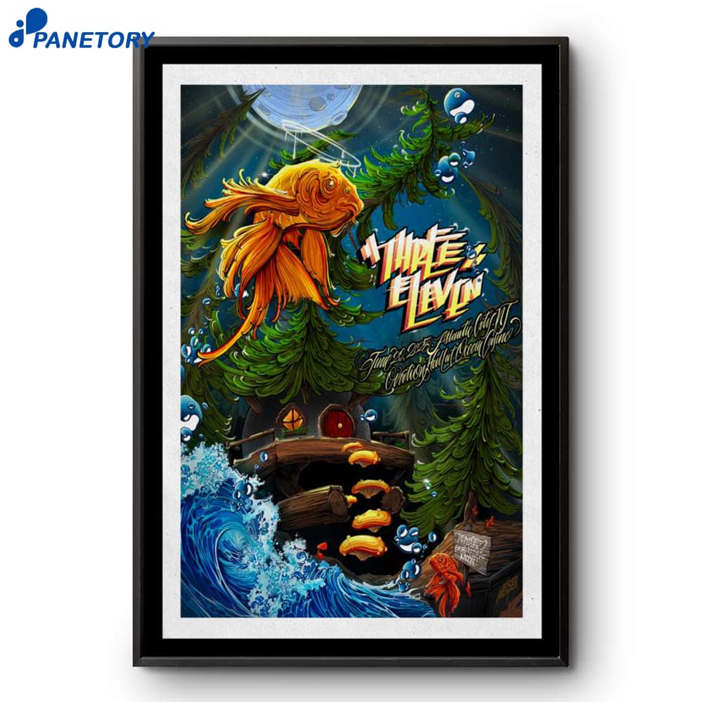 311 Atlantic City Unity Tour 2025 Poster 2 311 Atlantic City Unity Tour 2025 Poster